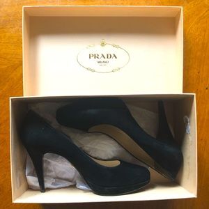 Black Prada Heels